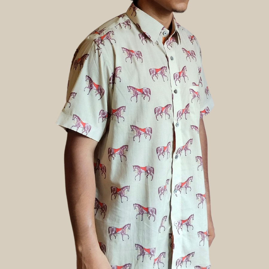 Stallion Shirt-Khakhi