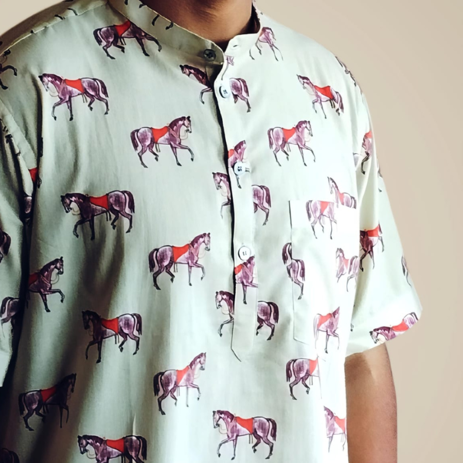 Stallion Shirt-Khakhi