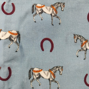 Stallion Shirt- Azure