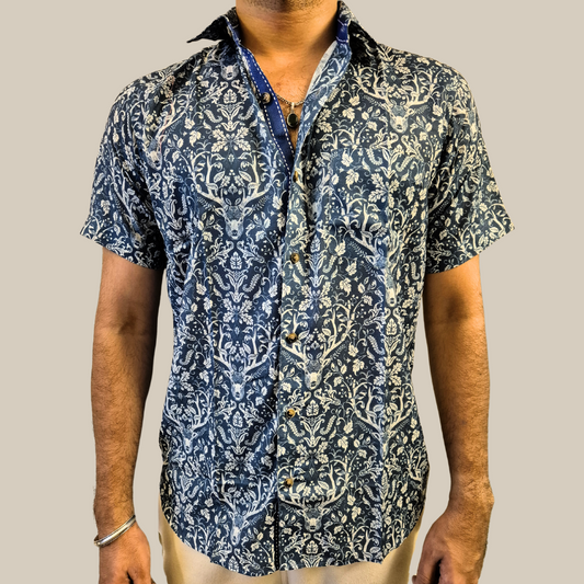 Blue Stag Shirt