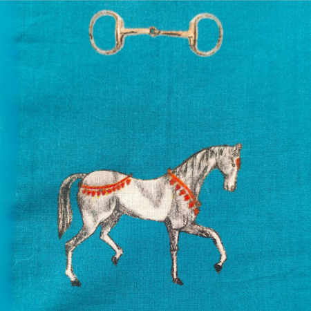 Stallion Shirt- Bright Blue